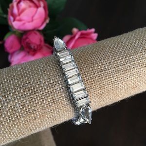 Vintage Chloe + Isabel Crystal Stretch Bracelet